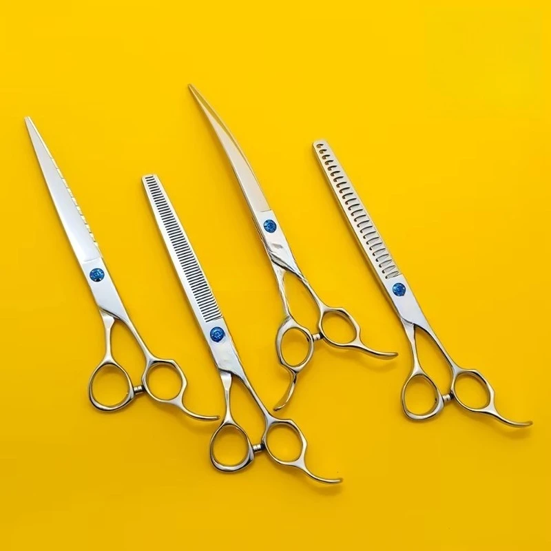 Most Popular Pet Grooming Scissors Kit 7.5 Inch Dog Grooming Shears Set Comfortable Pet Scissors Products
Most Popular Pet Grooming Scissors Kit 7.5 Inch Dog Grooming Shears Set Comfortable Pet Scissors Products
