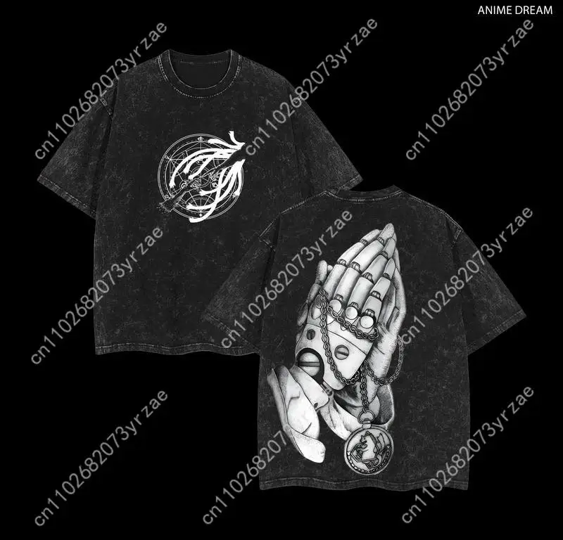 Fullmetal Alchemist Retro Tee Man Woman High Quality Vintage T Shirt Cotton Short Sleeves Fashion T-shirt Soft Breathable Tops
Fullmetal Alchemist Retro Tee Man Woman High Quality Vintage T Shirt Cotton Short Sleeves Fashion T-shirt Soft Breathable Tops