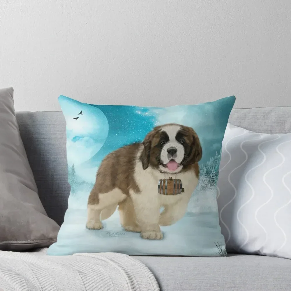 On A Mission - The Saint Bernard Throw Pillow luxury home accessories Sofa Pillow Cover pillows decor home pillow
On A Mission - The Saint Bernard Throw Pillow luxury home accessories Sofa Pillow Cover pillows decor home pillow