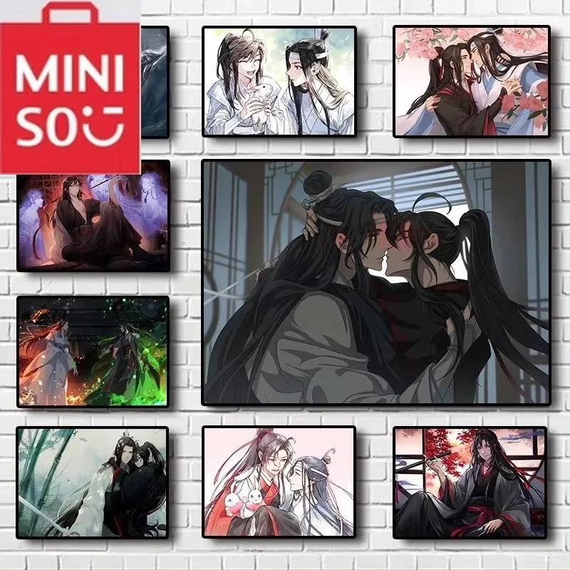MINISO Mo Dao Zu Shi Аниме Алмазная картина Wei Wuxian Lan Wangji Gay Love Art для гостиной, спальни, Настенный декор, китайское аниме
MINISO Mo Dao Zu Shi Аниме Алмазная картина Wei Wuxian Lan Wangji Gay Love Art для гостиной, спальни, Настенный декор, китайское аниме