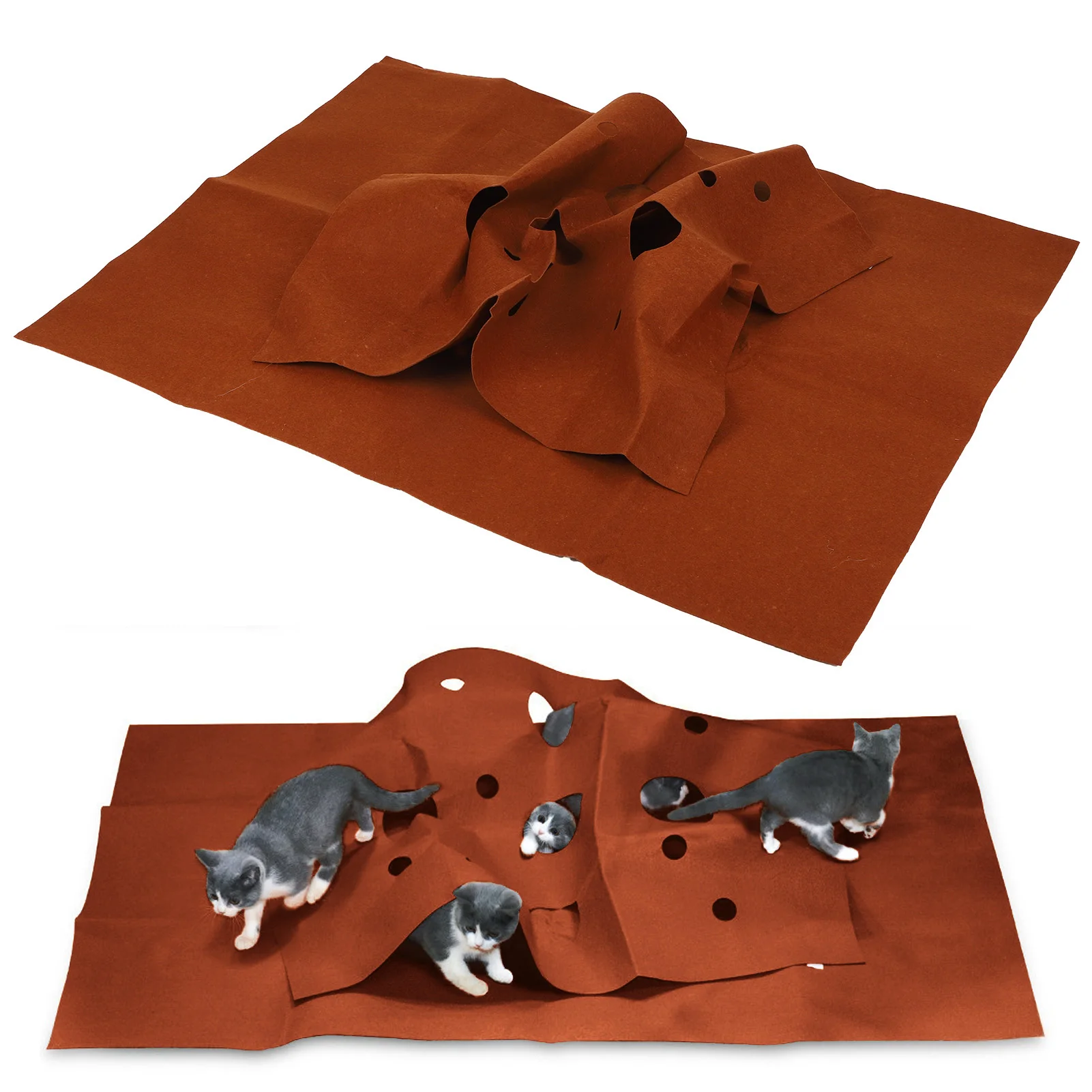 Pet Toys Cat Playing Game Mat Training Activity Collapsible Scratch Resistant Toys Bite Climbing Frame Cat Litter Mat Pad
Pet Toys Cat Playing Game Mat Training Activity Collapsible Scratch Resistant Toys Bite Climbing Frame Cat Litter Mat Pad