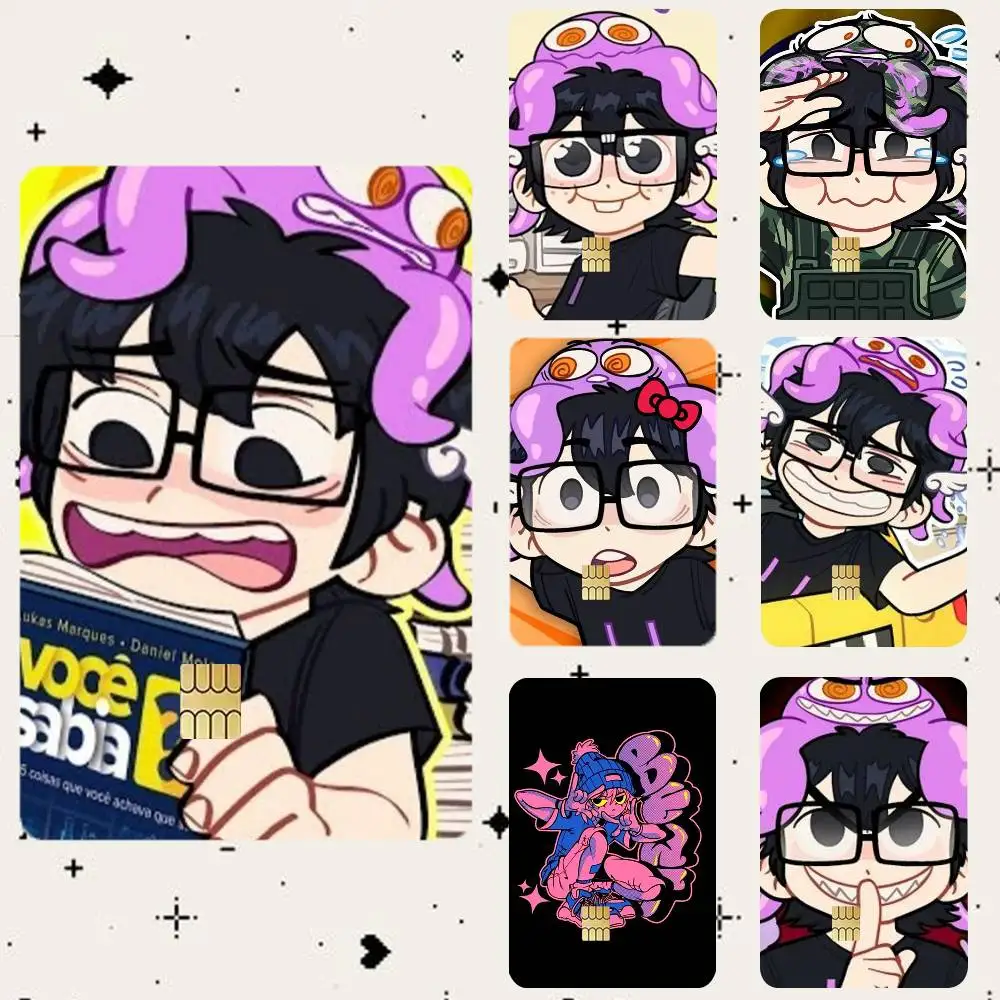 Anime Singer S-Saiko HD Waterproof Card Skins Protective Stickers for Credit Bank Game Cards
Anime Singer S-Saiko HD Waterproof Card Skins Protective Stickers for Credit Bank Game Cards