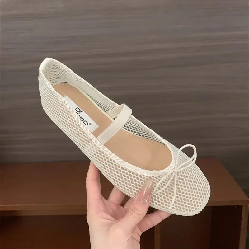 Bow 2026 Shallow Single Shoes New Mesh Shoes Breathable Fashion Flat Comfort Sandals
Bow 2026 Shallow Single Shoes New Mesh Shoes Breathable Fashion Flat Comfort Sandals