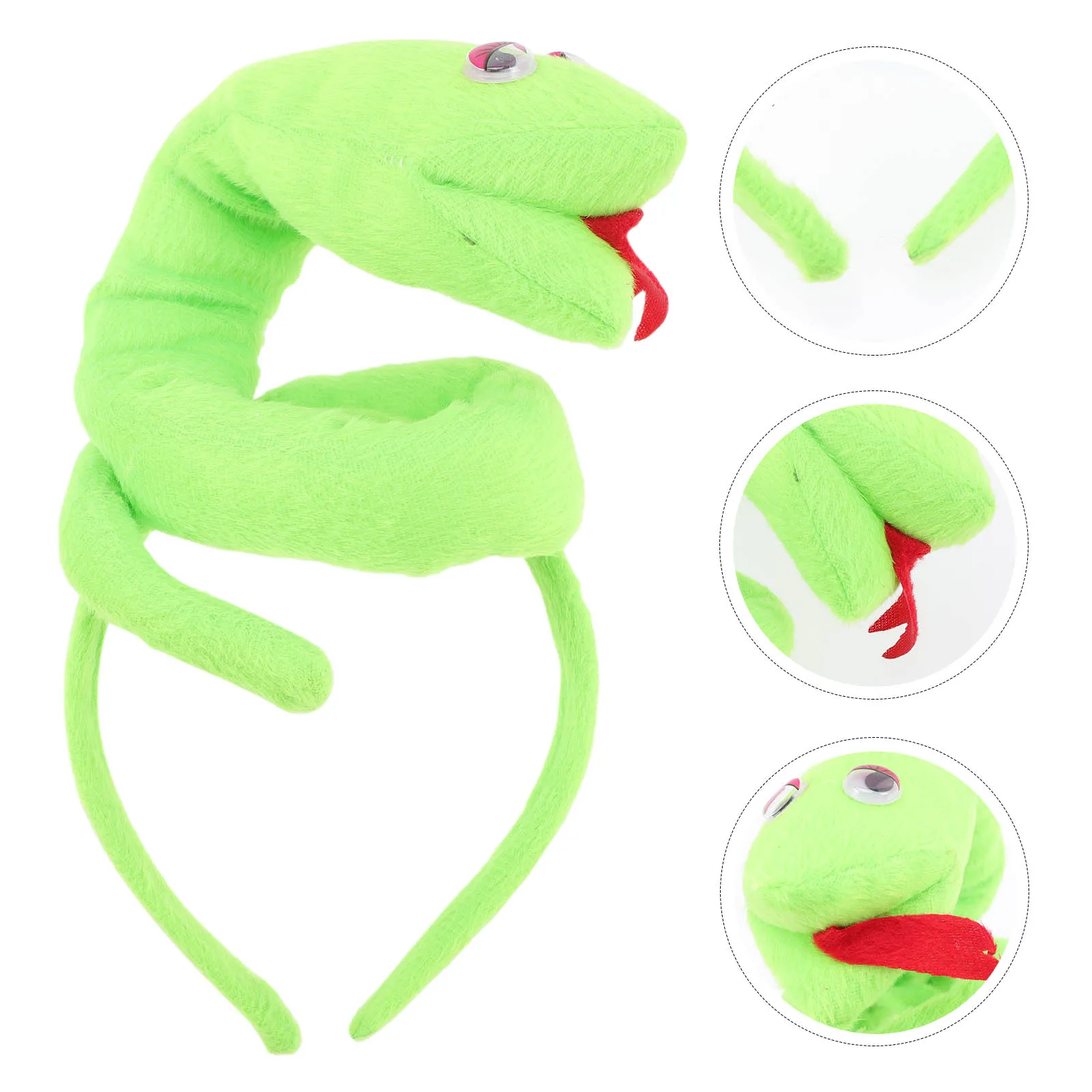 Snake Headb Halloween Accessory Size Fits All Cosplay Props Comfortable Wear Match Witch Charm Attractive Photo
Snake Headb Halloween Accessory Size Fits All Cosplay Props Comfortable Wear Match Witch Charm Attractive Photo