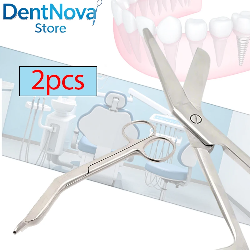 2PCS 14CM Stainless Steel Lister Bandage Scissors, Surgical Sharp Scissors for Dental Medical First Aid Bandage Cutting
2PCS 14CM Stainless Steel Lister Bandage Scissors, Surgical Sharp Scissors for Dental Medical First Aid Bandage Cutting