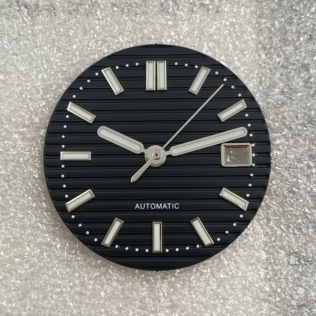 Циферблат часов 30,5 мм на заказ с игольчатыми маркерами и зеленым светящимся циферблатом, подходит для аксессуаров для часов с механизмом NH35
Циферблат часов 30,5 мм на заказ с игольчатыми маркерами и зеленым светящимся циферблатом, подходит для аксессуаров для часов с механизмом NH35