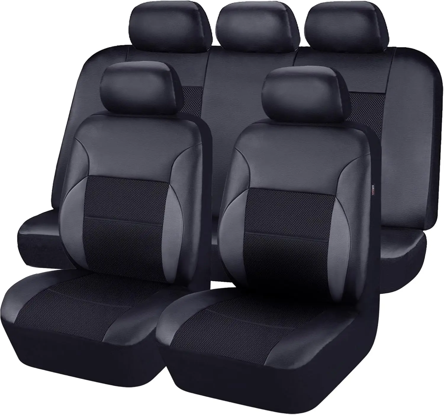 CAR PASS Luxury Leather Air Mesh Seat Cover, Car Seat Cover Full Set Breathable Seat Covers for Cars Universal Fit for Sedan SUV
CAR PASS Luxury Leather Air Mesh Seat Cover, Car Seat Cover Full Set Breathable Seat Covers for Cars Universal Fit for Sedan SUV