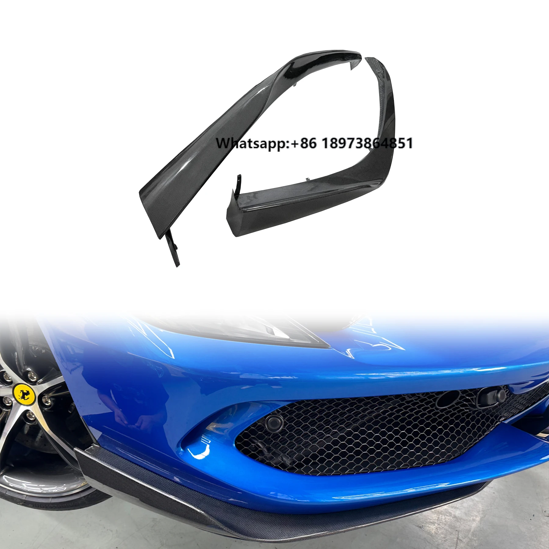 Ferrari 296 Auto Parts AF Style Dry Carbon Fiber Automotive Accessories Front Bumper Front Lip Spoiler for Ferrari 296
Ferrari 296 Auto Parts AF Style Dry Carbon Fiber Automotive Accessories Front Bumper Front Lip Spoiler for Ferrari 296