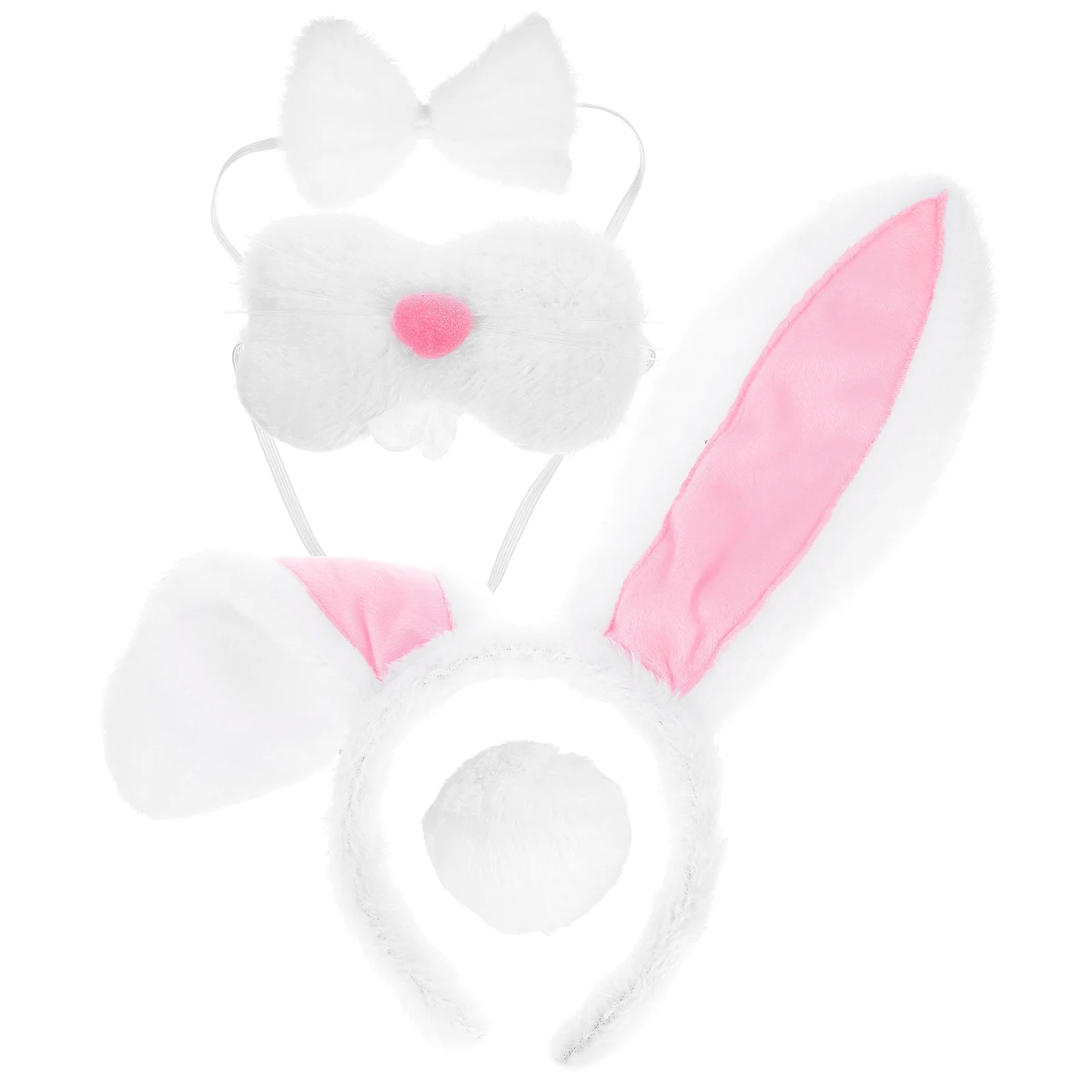 Easter Bunny Ears Headband Set Plush White Costume Accessories Kids Party Headbands Cosplay Glow Bowtie Festive Holiday
Easter Bunny Ears Headband Set Plush White Costume Accessories Kids Party Headbands Cosplay Glow Bowtie Festive Holiday