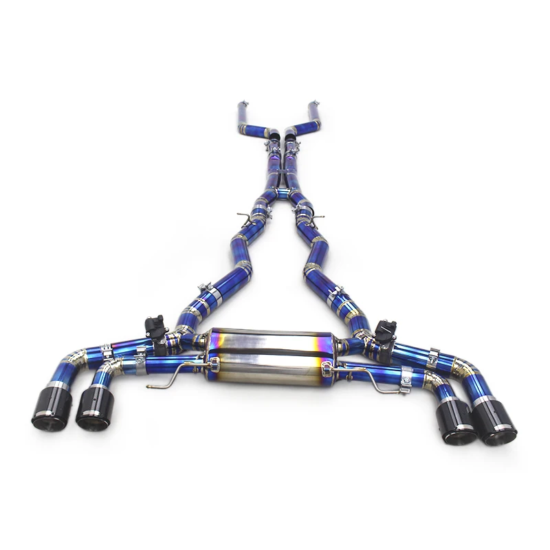 Custom Valvetronic Catback Exhaust For BMW M8 F91/F92/F93 4.4T 2019-2023 Four-door Saloon Titanium Pipes Muffler Exhaust System
Custom Valvetronic Catback Exhaust For BMW M8 F91/F92/F93 4.4T 2019-2023 Four-door Saloon Titanium Pipes Muffler Exhaust System