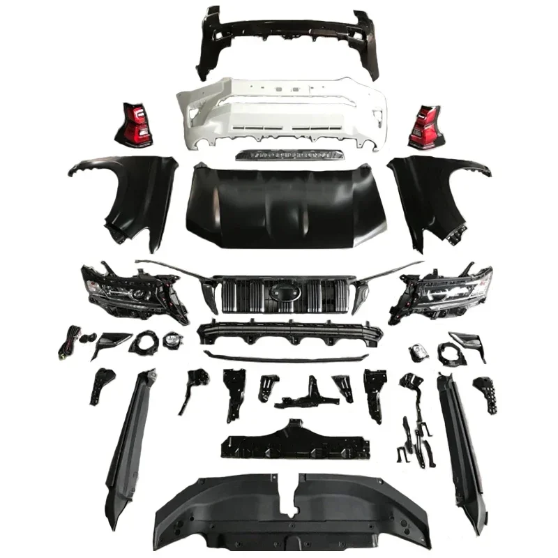 Auto body kit for TOYOTA PRADO FJ150 2010-2017 year change to 2018 year Old change to New model body kit
Auto body kit for TOYOTA PRADO FJ150 2010-2017 year change to 2018 year Old change to New model body kit