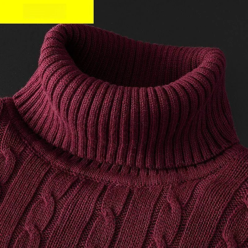 Men's High Collar Fce Lined Thi Knitted Sweater Soft Warm Innerwear Ciwalk Winter Long Sve High Ne Warmth
Men's High Collar Fce Lined Thi Knitted Sweater Soft Warm Innerwear Ciwalk Winter Long Sve High Ne Warmth