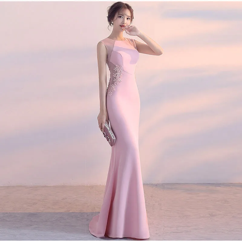 DongCMY Luxurious Pink Party Evening Dress Slender Elegant Five Color Party Dress Long plus size women dress
DongCMY Luxurious Pink Party Evening Dress Slender Elegant Five Color Party Dress Long plus size women dress