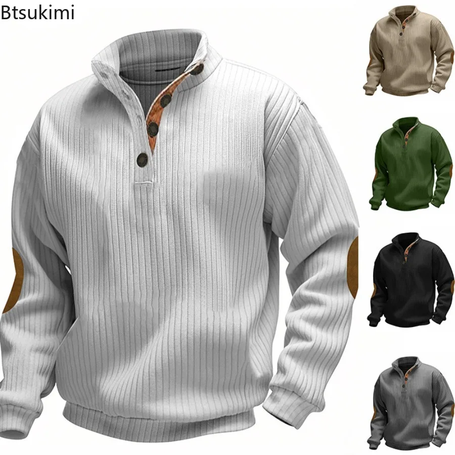 2025 Hot-selling Autumn Winter Men's Casual Stand Collar Long-sleeved Corduroy Sweatshirts Man Outdoor Sport Pullover Hoodie 5XL
2025 Hot-selling Autumn Winter Men's Casual Stand Collar Long-sleeved Corduroy Sweatshirts Man Outdoor Sport Pullover Hoodie 5XL