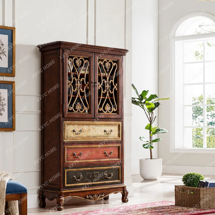 restaurant wine cabinet three buckets two doors storage hollow bookcase
restaurant wine cabinet three buckets two doors storage hollow bookcase