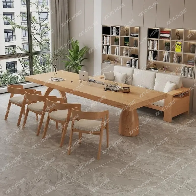 L style living room large desk solid wood tea table and chair combination study table modern simple long table workben
L style living room large desk solid wood tea table and chair combination study table modern simple long table workben
