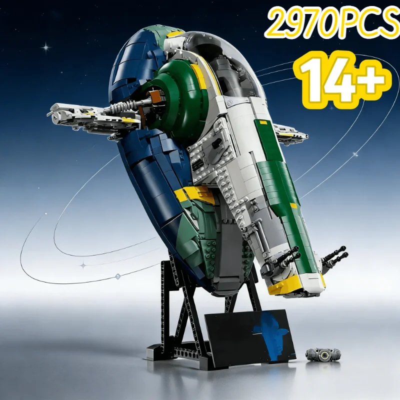 New In 2970PCS Starship Model Building Blocks Set-Compatible DIY Kit 75409 with Legoed Particles Children Ideal Birthday Gifts
New In 2970PCS Starship Model Building Blocks Set-Compatible DIY Kit 75409 with Legoed Particles Children Ideal Birthday Gifts