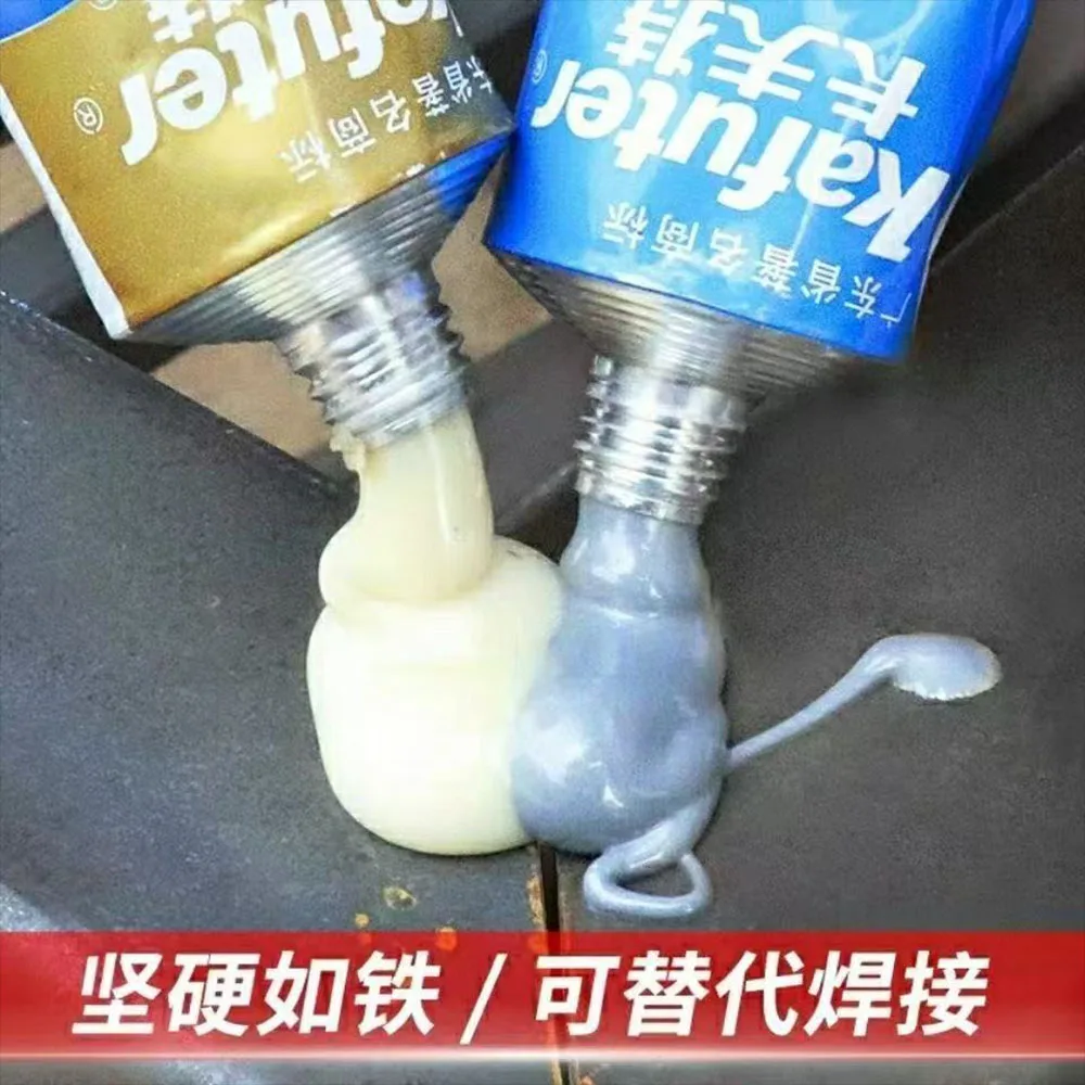 Kafuer A + B 100g Metal Repair Glue Super Glue Iron and Steel Water Tank of Car Radiator Special Leakage Plugging Welding Glue
Kafuer A + B 100g Metal Repair Glue Super Glue Iron and Steel Water Tank of Car Radiator Special Leakage Plugging Welding Glue