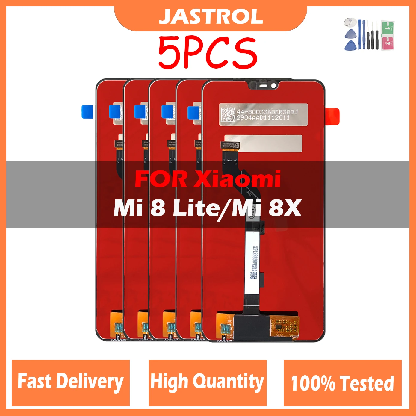 5Pcs/Lot For Xiaomi Mi 8 Lite LCD Mi 8X LCD Display Touch Screen Digitizer Replacement Part For Xiaomi Mi 8 Youth M1808D2TG
5Pcs/Lot For Xiaomi Mi 8 Lite LCD Mi 8X LCD Display Touch Screen Digitizer Replacement Part For Xiaomi Mi 8 Youth M1808D2TG