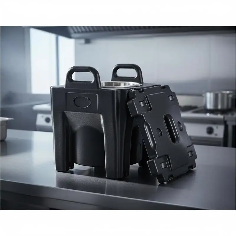 Insulated Food Carrier, 32Qt Capacity, Stackable Catering Hot Box with Stainless Steel Barrel, Top Load LLDPE Food Warmer with Integral Handles Buckles Stationary Base, for Restaurant Canteen, B
Insulated Food Carrier, 32Qt Capacity, Stackable Catering Hot Box with Stainless Steel Barrel, Top Load LLDPE Food Warmer with Integral Handles Buckles Stationary Base, for Restaurant Canteen, B