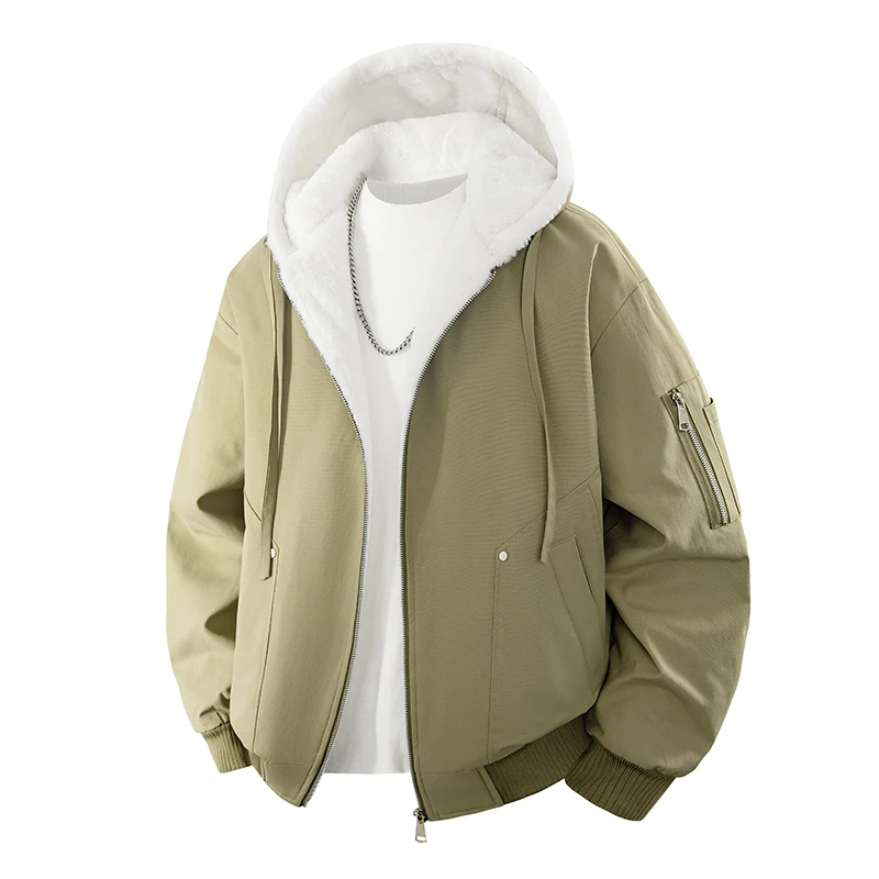 Trendy Hooded Men's Cotton Jaet Fce Lined Loose Fit Faionable Urban Sle Warmth Guaranteed Polyester Fabric
Trendy Hooded Men's Cotton Jaet Fce Lined Loose Fit Faionable Urban Sle Warmth Guaranteed Polyester Fabric