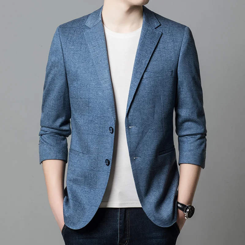 suit version New Korean men's of casual small suit jacket men's spring and autumn slim single western jacket men's wear
suit version New Korean men's of casual small suit jacket men's spring and autumn slim single western jacket men's wear
