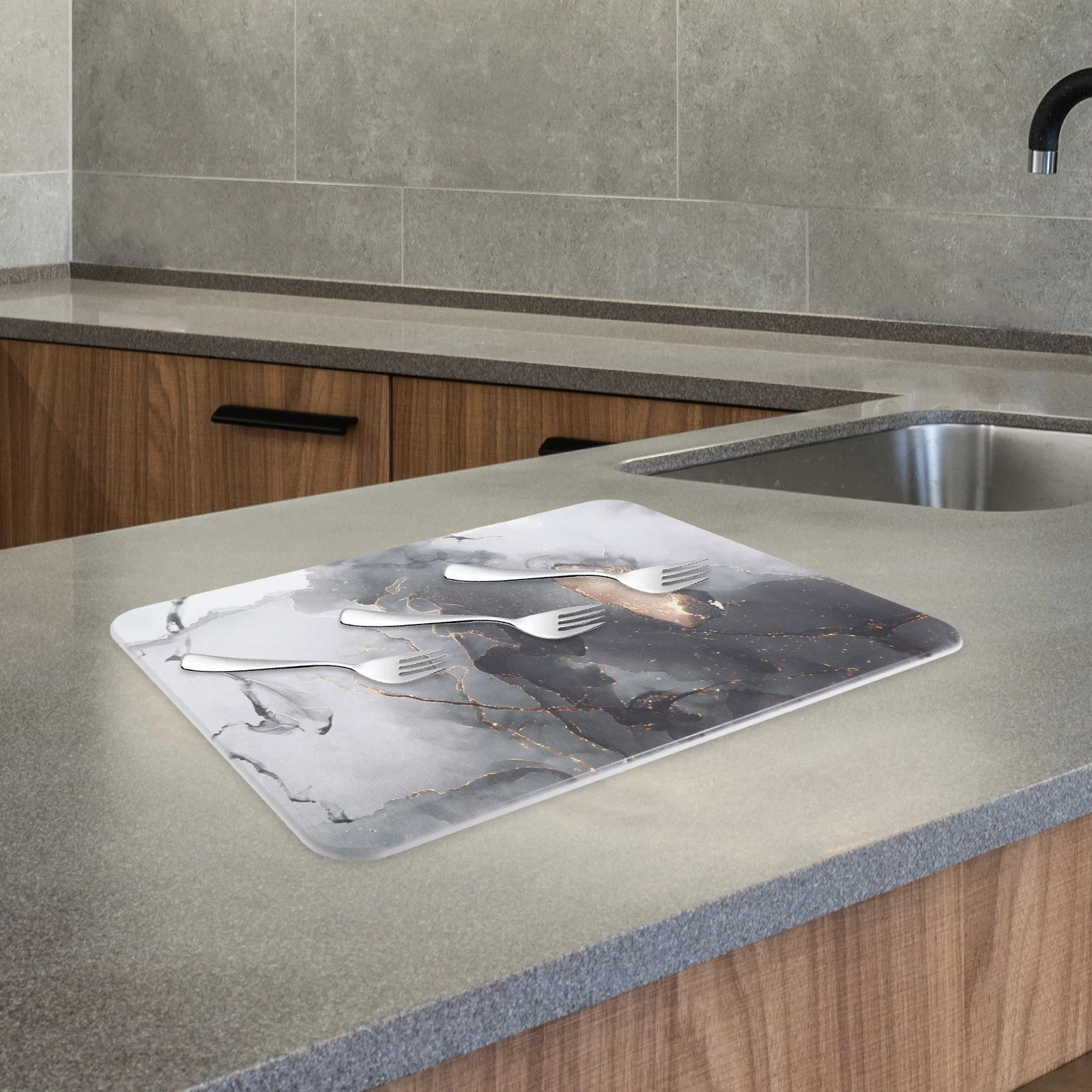 Kitchen Countertop Dish Pad Fast Absorbent Diatomite Drain Non Slip Large Absorbent Dishwasher For Sink Utensils Drying Mat
Kitchen Countertop Dish Pad Fast Absorbent Diatomite Drain Non Slip Large Absorbent Dishwasher For Sink Utensils Drying Mat