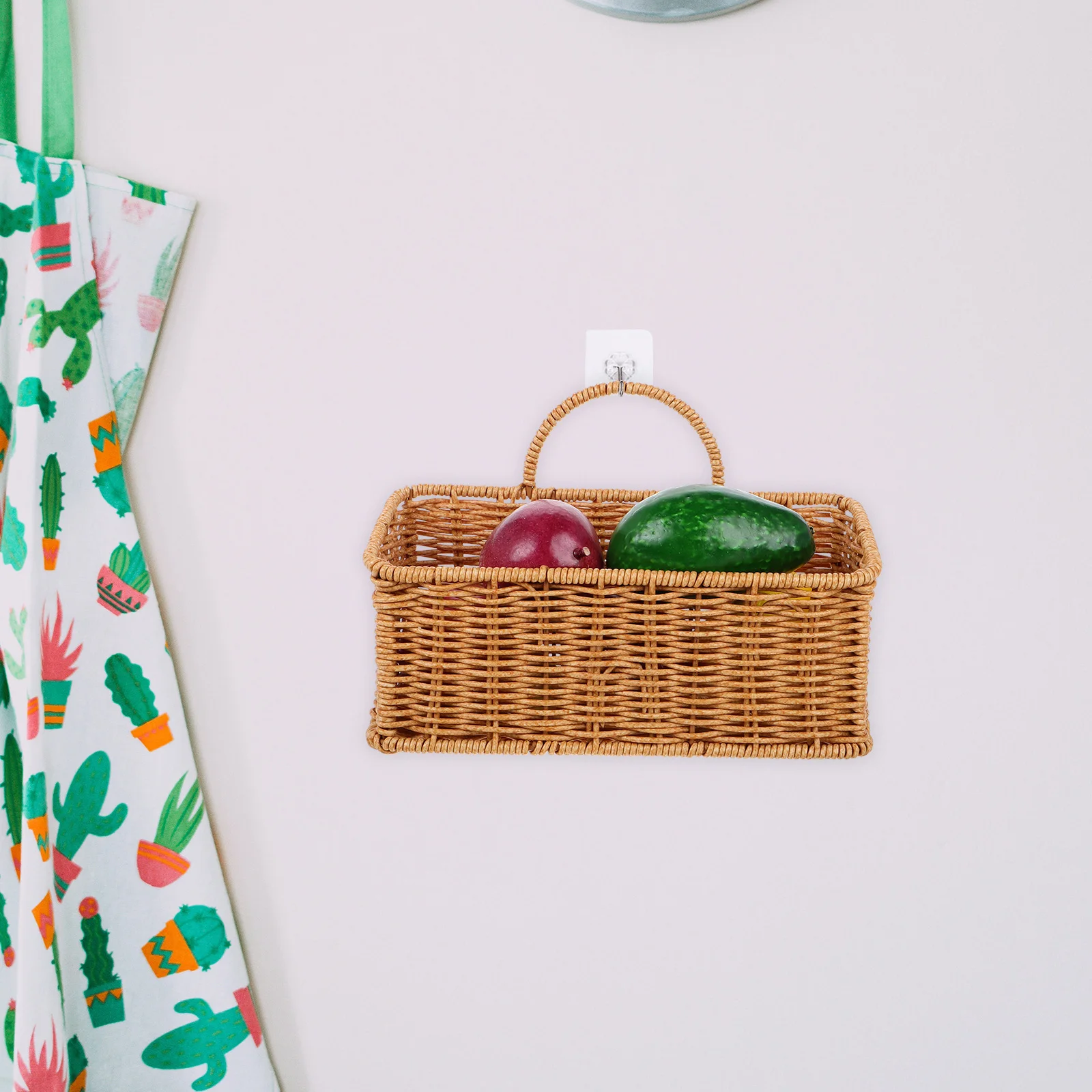 Wall Hanging Basket Vintage Wall Basket Rattan Kitchen Boho Garlic Ginger Fruit Plastic Flower Holder Portable
Wall Hanging Basket Vintage Wall Basket Rattan Kitchen Boho Garlic Ginger Fruit Plastic Flower Holder Portable