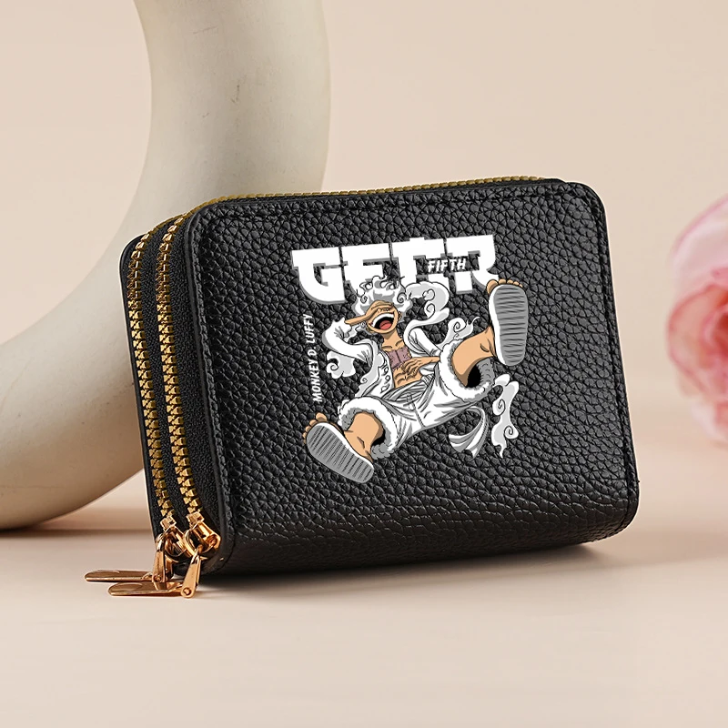 One Pieces Leather Wallet Cute Cartoon Printed Short Zipper Coin Pocket Big Capacity Male Money Purse Card Holder Birthday Gifts
One Pieces Leather Wallet Cute Cartoon Printed Short Zipper Coin Pocket Big Capacity Male Money Purse Card Holder Birthday Gifts