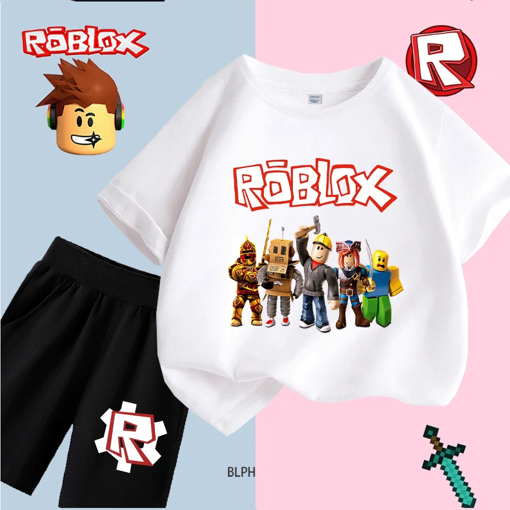 Roblox Character Design Kids T-Shirt Set, Cute and Colorful Children's Tee with Popular Roblox Elements for Fun Playtime
Roblox Character Design Kids T-Shirt Set, Cute and Colorful Children's Tee with Popular Roblox Elements for Fun Playtime