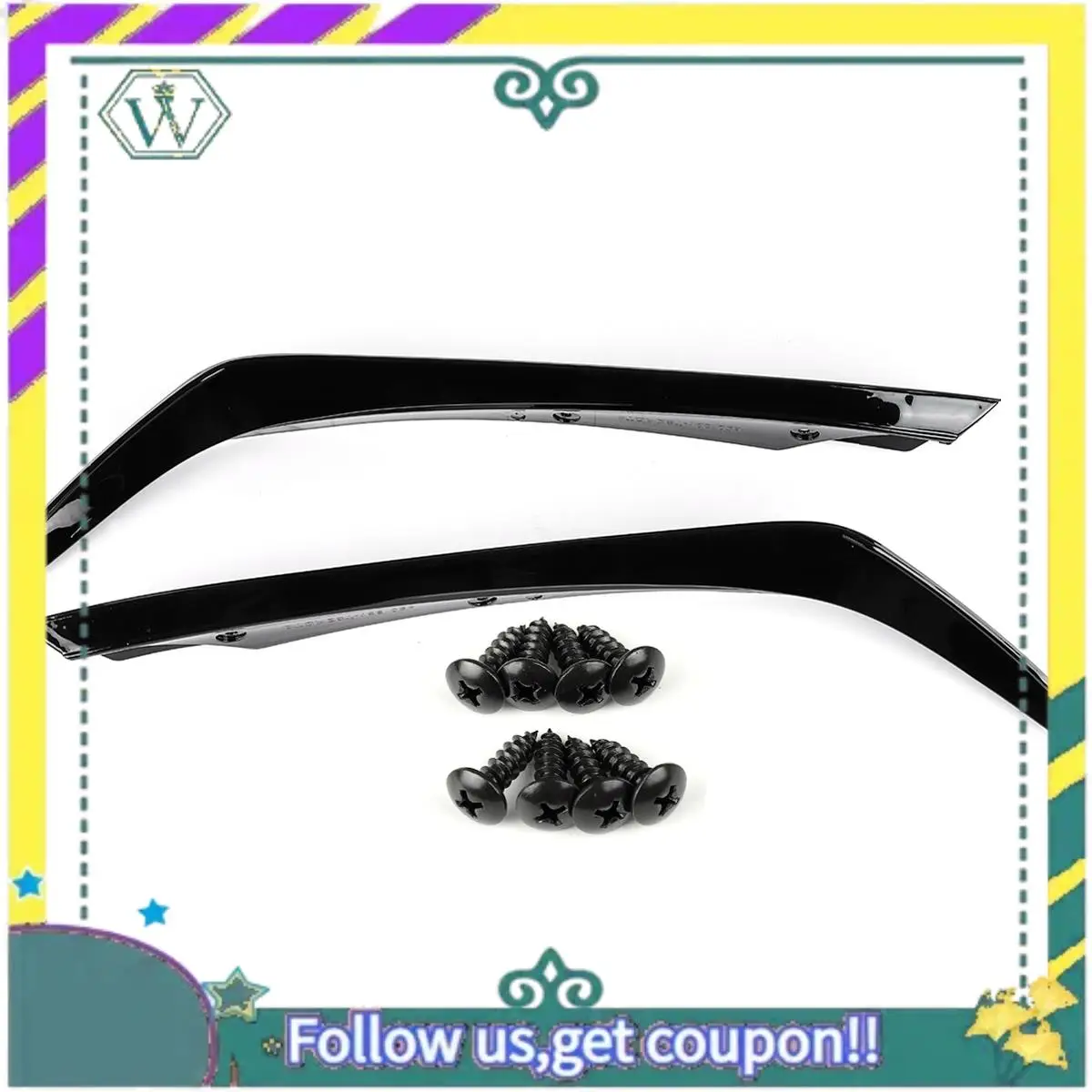 A82U-6PCS Front Bumper Under Splitter Spoiler Canards Air Knife For Benz A Class W176 A180 A200 A220 A250 AMG A45 2016-2018
A82U-6PCS Front Bumper Under Splitter Spoiler Canards Air Knife For Benz A Class W176 A180 A200 A220 A250 AMG A45 2016-2018
