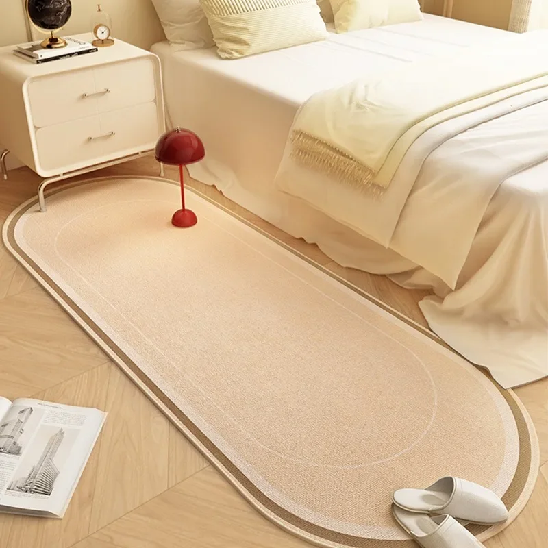 Bedside Oval Rug Bedroom Floor Mat Long Soft Plush Foot Mats Striped Style Home Decoration Carpet Alfombra De Dormitorio 침실 카펫
Bedside Oval Rug Bedroom Floor Mat Long Soft Plush Foot Mats Striped Style Home Decoration Carpet Alfombra De Dormitorio 침실 카펫