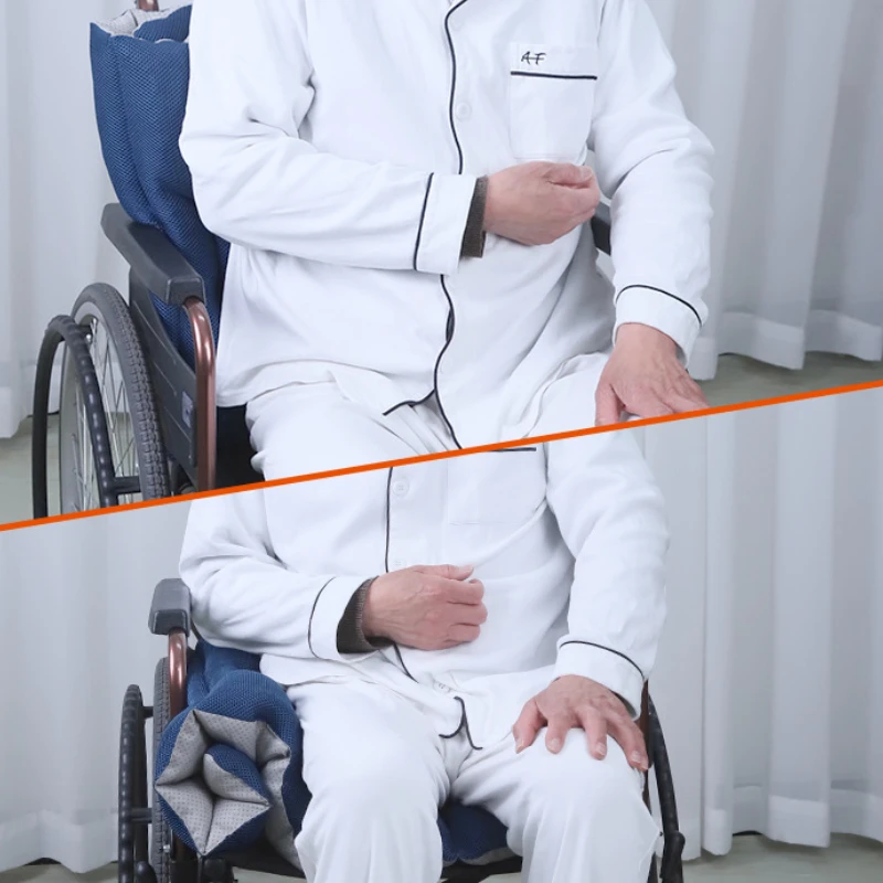 Hemiplegic Wheelchair Anti Side Deviation Seat Cushion Elderly Posture Fixed Seat Cushion Lumbar Back Cushion Fixing Device
Hemiplegic Wheelchair Anti Side Deviation Seat Cushion Elderly Posture Fixed Seat Cushion Lumbar Back Cushion Fixing Device
