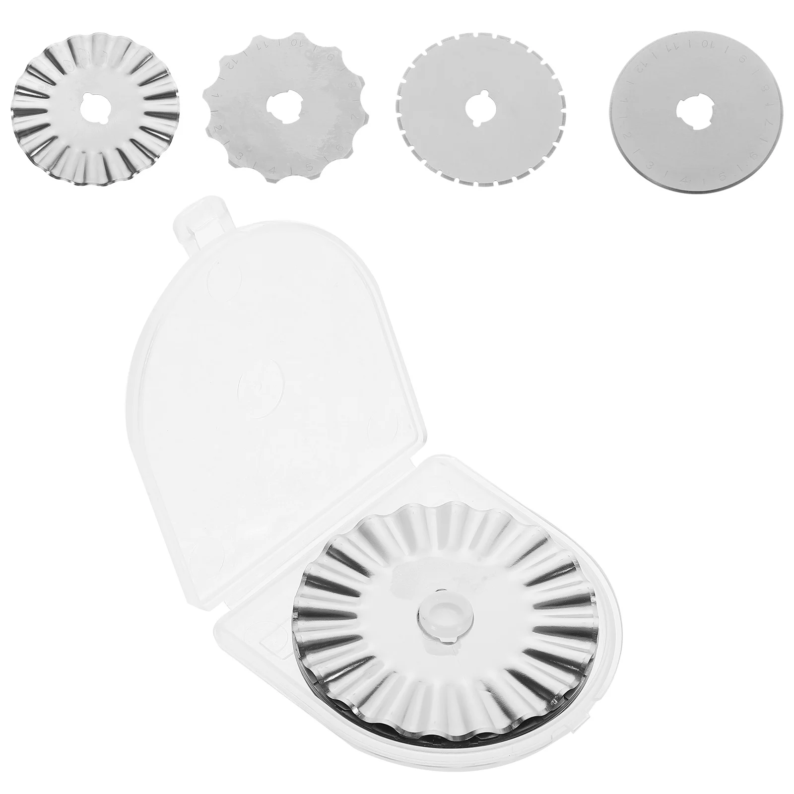 10Pcs 45mm Rotary Cutter Blades Replacement Cutting Blades Fabric Paper Quilting Sewing Craft Accessories Rotary Cutter
10Pcs 45mm Rotary Cutter Blades Replacement Cutting Blades Fabric Paper Quilting Sewing Craft Accessories Rotary Cutter