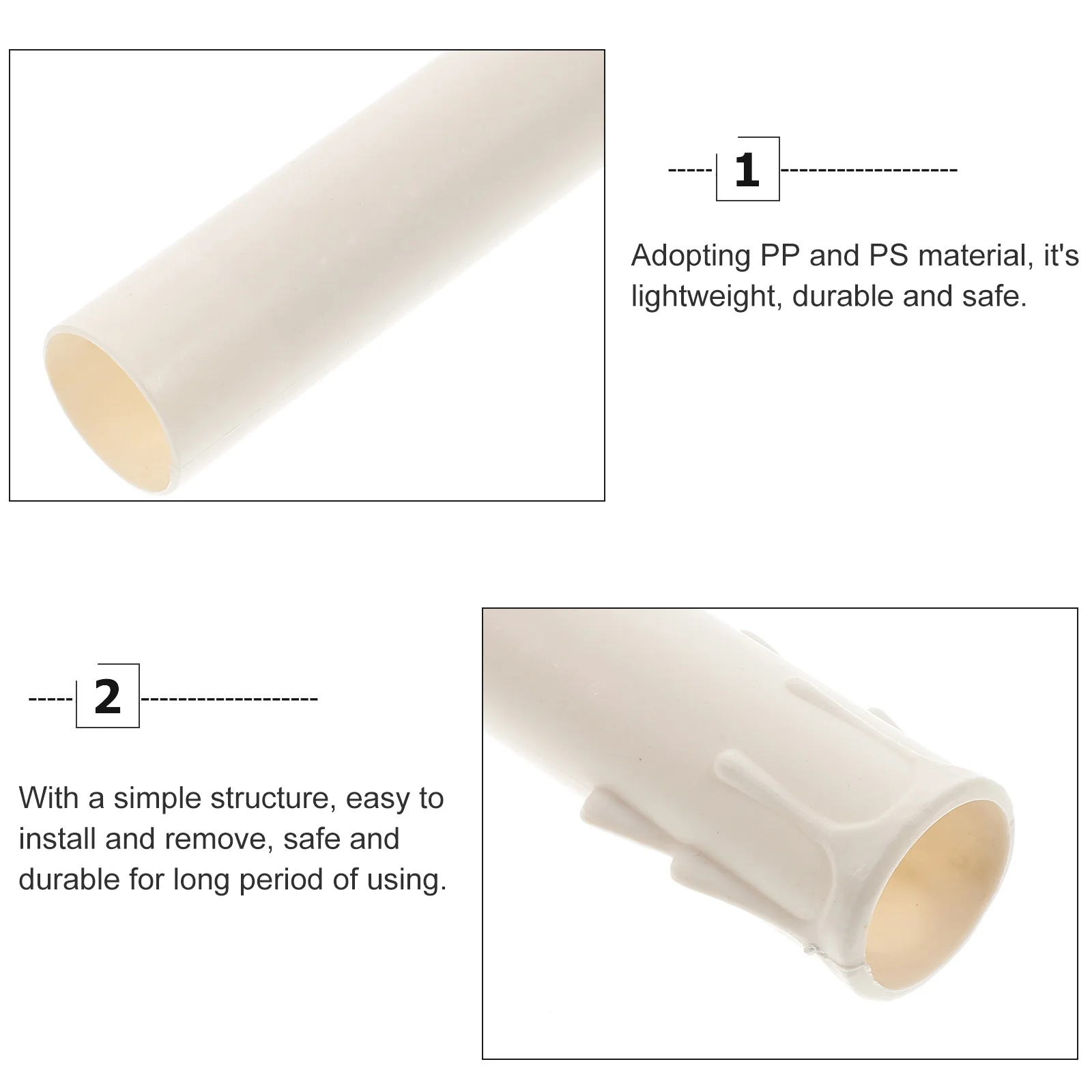 20pcs Tubes Chandelier Covers Tear Drop Plastic Socket Covers Lamp Repair Light Bulb Socket Cover Parts Lighting Accessories
20pcs Tubes Chandelier Covers Tear Drop Plastic Socket Covers Lamp Repair Light Bulb Socket Cover Parts Lighting Accessories