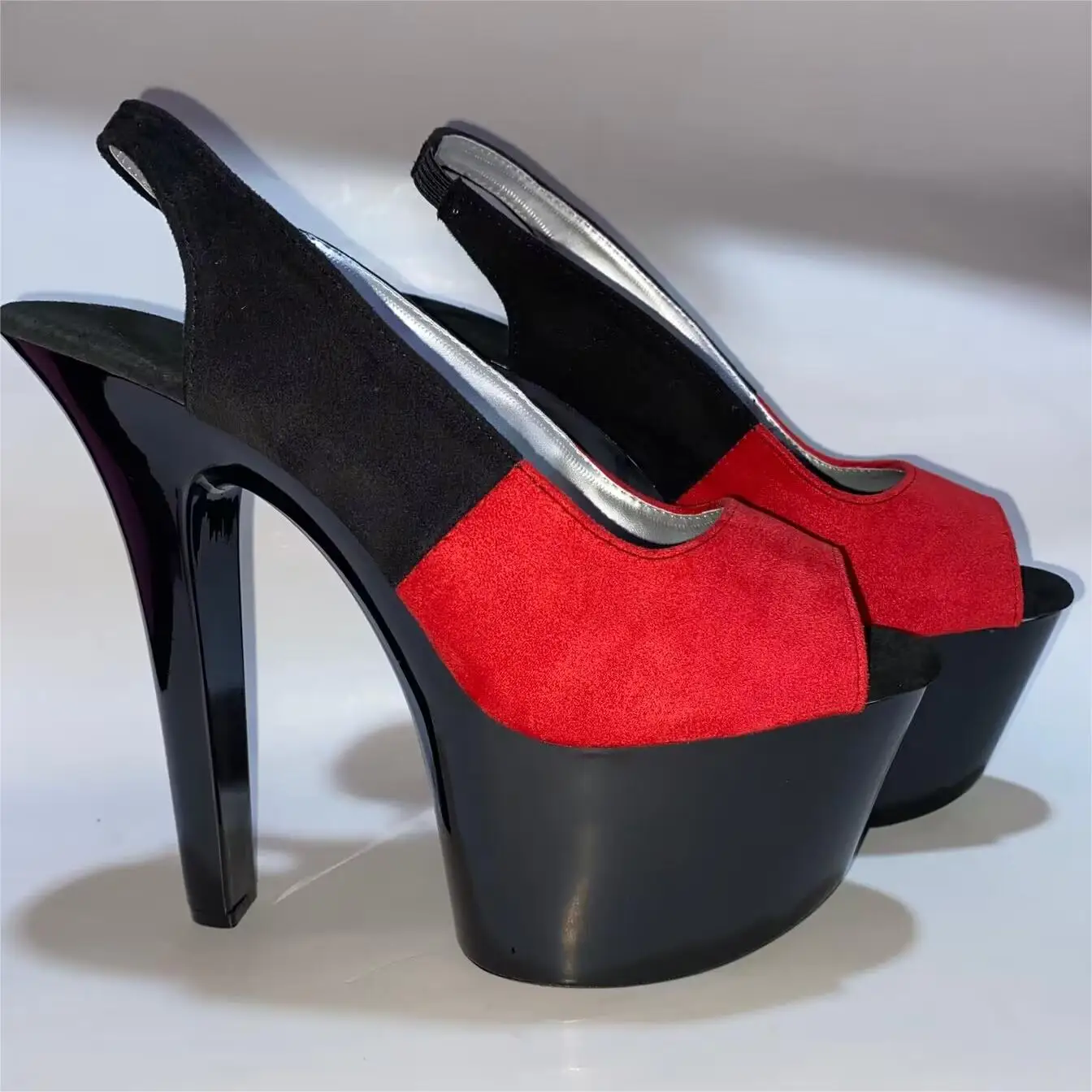 New color suede material star stage catwalk, 17 cm club pole dancing high-heeled dance shoes
New color suede material star stage catwalk, 17 cm club pole dancing high-heeled dance shoes