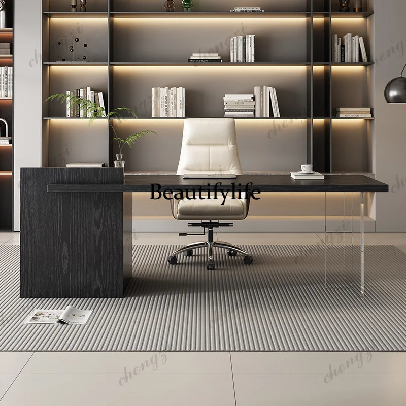 Reception Boss Office Desks Minimalist Modern Living Room Nordic Office Desks Study Artificial Board Furniture
Reception Boss Office Desks Minimalist Modern Living Room Nordic Office Desks Study Artificial Board Furniture