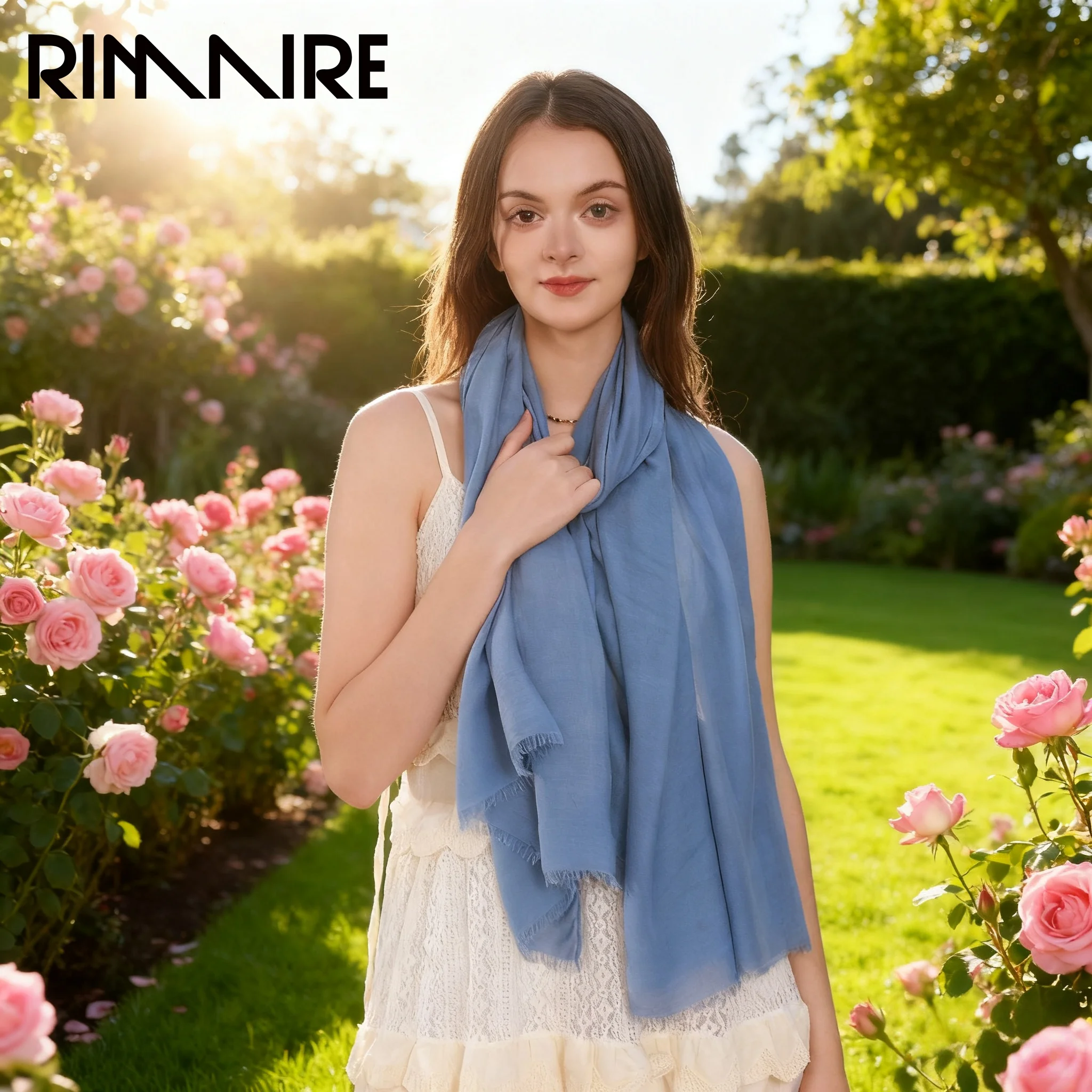 RIMAIRE Solid-Colour Modal Cotton Ladies' Scarf Soft and Breathable 180 x 90cm Oversized Shawl
RIMAIRE Solid-Colour Modal Cotton Ladies' Scarf Soft and Breathable 180 x 90cm Oversized Shawl