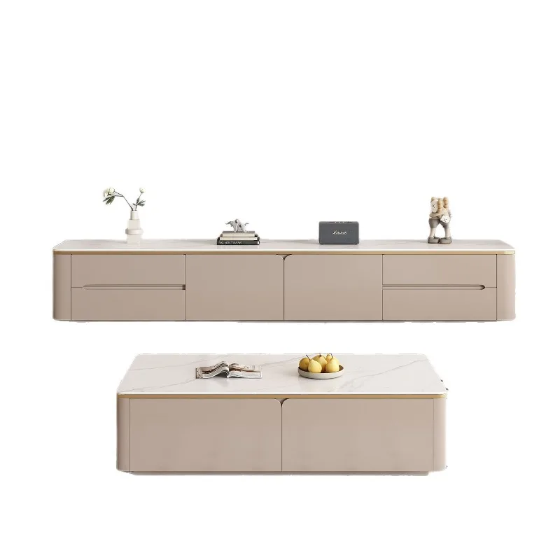 All solid wood rock slab floor-to-ceiling TV cabinet coffee table simple household
All solid wood rock slab floor-to-ceiling TV cabinet coffee table simple household