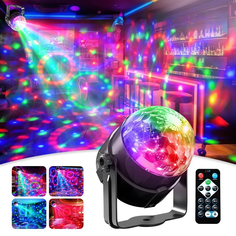 Dynamic Remote Control Little Magic Ball Light Show Colorful Rotating Ktv Flash Audio Voice Bar Room
Dynamic Remote Control Little Magic Ball Light Show Colorful Rotating Ktv Flash Audio Voice Bar Room