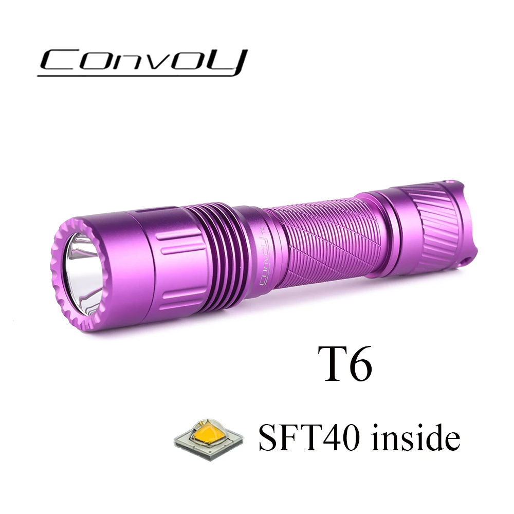 Convoy Purple T6 с фонариком SFT40, 12 групп AA 14500, компактный и портативный, для походов и альпинизма на открытом воздухе
Convoy Purple T6 с фонариком SFT40, 12 групп AA 14500, компактный и портативный, для походов и альпинизма на открытом воздухе