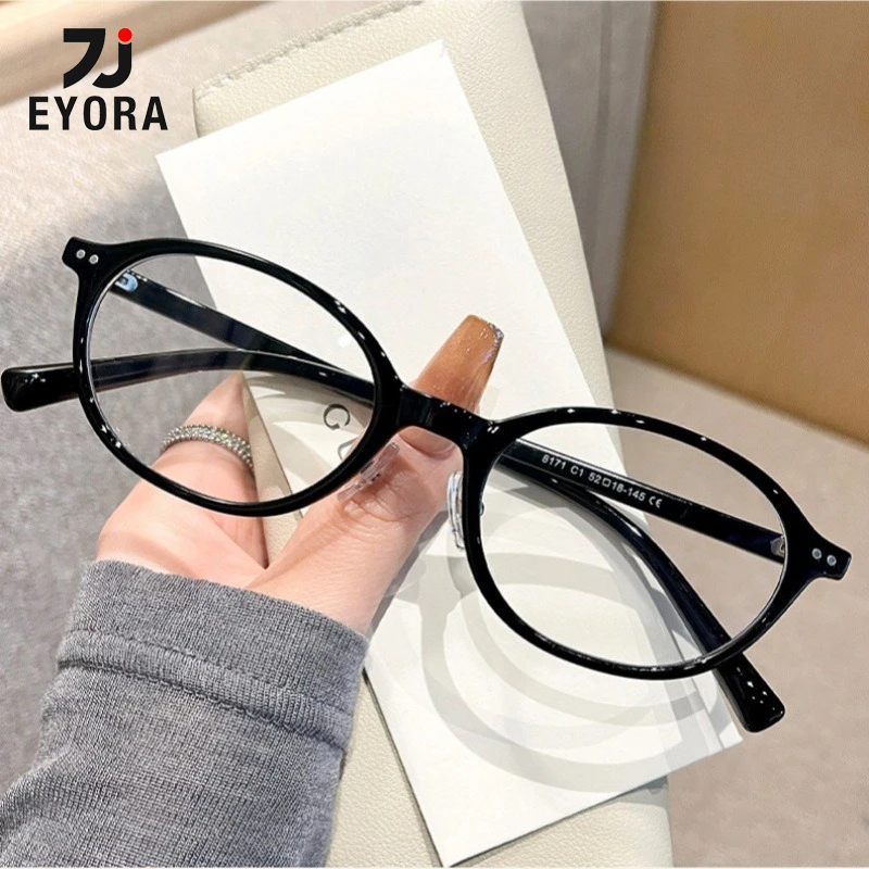 EYORA Vintage Skinny Face Oval TR90 Reading Glasses Anti Blue Ray Myopia and Hyperopia Photochromic Prescription Eyewear Lens
EYORA Vintage Skinny Face Oval TR90 Reading Glasses Anti Blue Ray Myopia and Hyperopia Photochromic Prescription Eyewear Lens