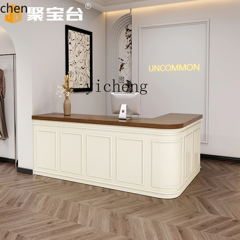 DSA Bar Counter Cashier Counter Clothing Store French Lacquer Reception Counter
DSA Bar Counter Cashier Counter Clothing Store French Lacquer Reception Counter