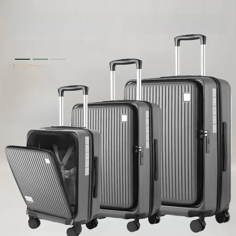 New Multifunctional Lage 2024 New Model Carry-On Suitcase 20 Inch Front Opening Silent Wheels Travel Bag for Men
New Multifunctional Lage 2024 New Model Carry-On Suitcase 20 Inch Front Opening Silent Wheels Travel Bag for Men