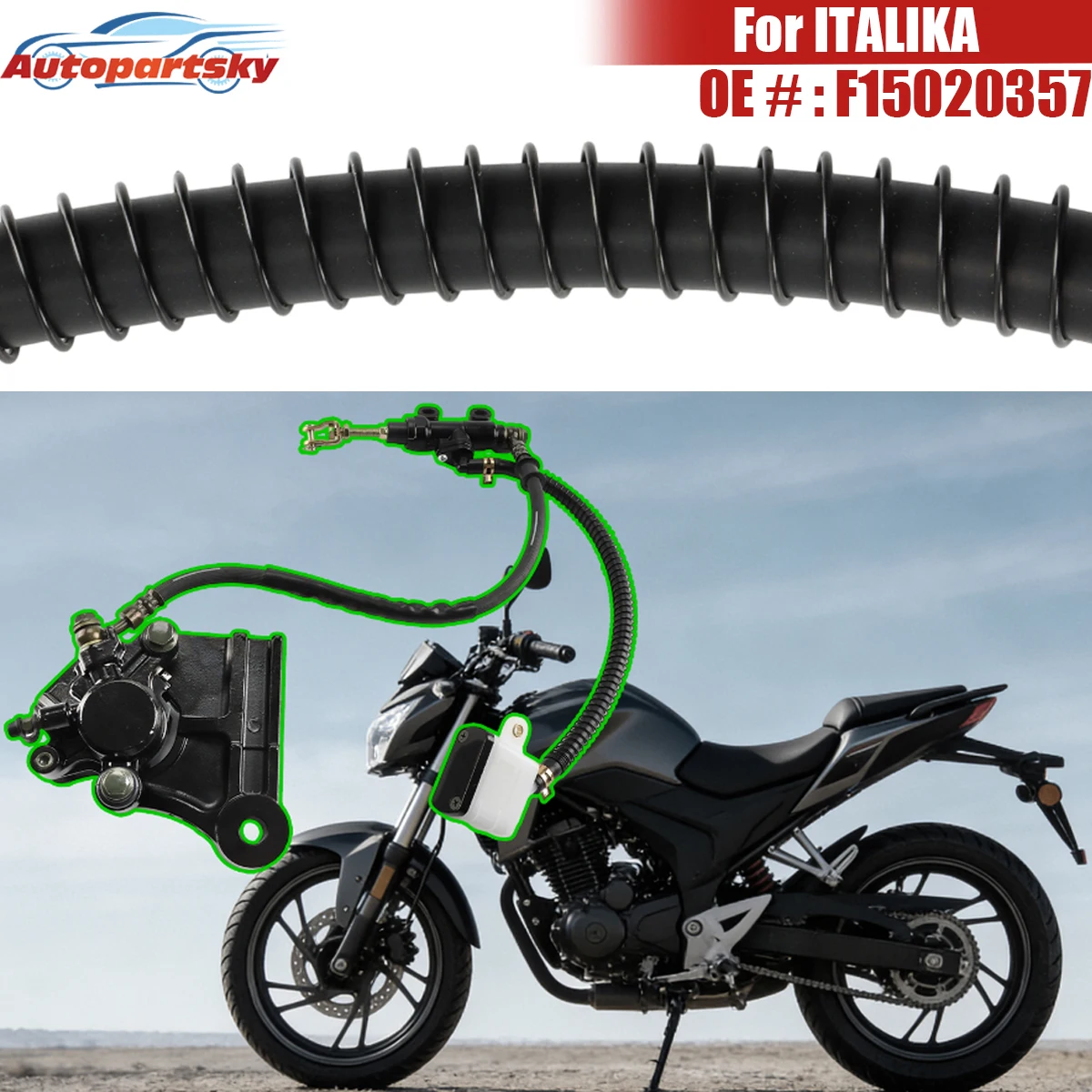 Новый комплект заднего тормозного суппорта для мотоцикла F15020357 для ITALIKA 250z 2023 2024 2025
Новый комплект заднего тормозного суппорта для мотоцикла F15020357 для ITALIKA 250z 2023 2024 2025