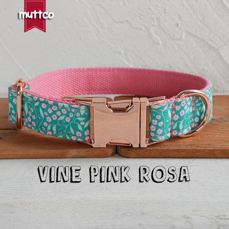 MUTTCO this green-themed flower and plant pattern VINE PINK ROSA allows pets to feel the beauty of nature UDC163
MUTTCO this green-themed flower and plant pattern VINE PINK ROSA allows pets to feel the beauty of nature UDC163
