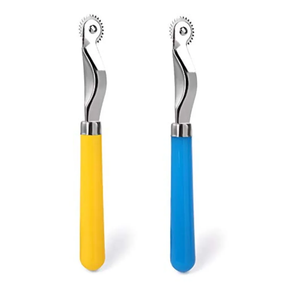LUNARM 2 Pcs Tracing Wheel Sewing Tool, Plastic Handle Needle Point Tracing Wheel, Random Color Tracing Wheel Sewing Tool, Prof
LUNARM 2 Pcs Tracing Wheel Sewing Tool, Plastic Handle Needle Point Tracing Wheel, Random Color Tracing Wheel Sewing Tool, Prof