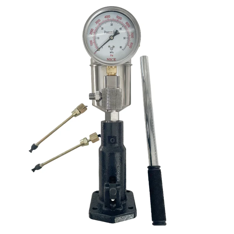 NEW Complete Metal Material CRIN CRDI Common Rail Injector Simulator Pressure Tester Repair Tools NC-60H