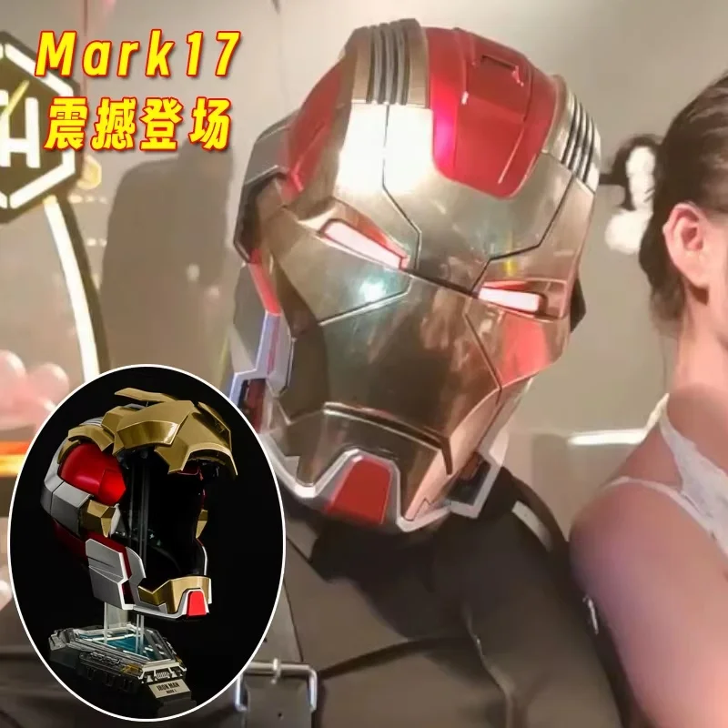 Iron Man Mk17 Helmet Voice Control Wearable Electric Automatic Opening Close Collectible Mech Mask Anime Prop Ornament Cosplay
Iron Man Mk17 Helmet Voice Control Wearable Electric Automatic Opening Close Collectible Mech Mask Anime Prop Ornament Cosplay