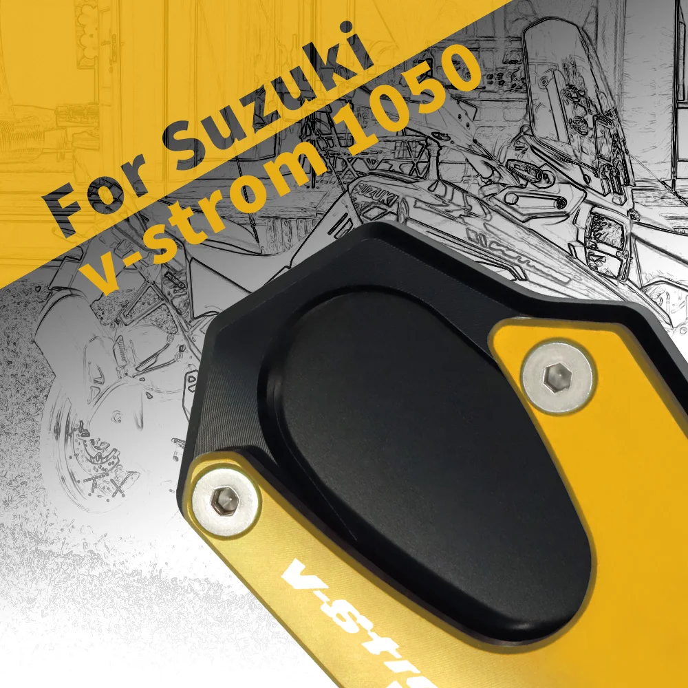 Motorcycle side bracket enlarged and extended support plate non-slip pedal accessories for Suzuki V-strom 1050 DL1050
Motorcycle side bracket enlarged and extended support plate non-slip pedal accessories for Suzuki V-strom 1050 DL1050